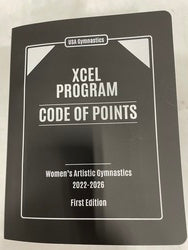 2022-2026 Xcel MINI Code of Points